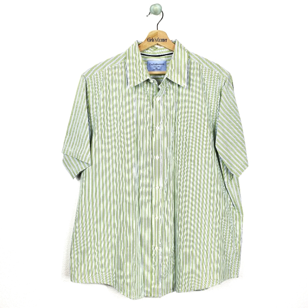 Croft & Barrow Easy Care Short Sleeve Size XL